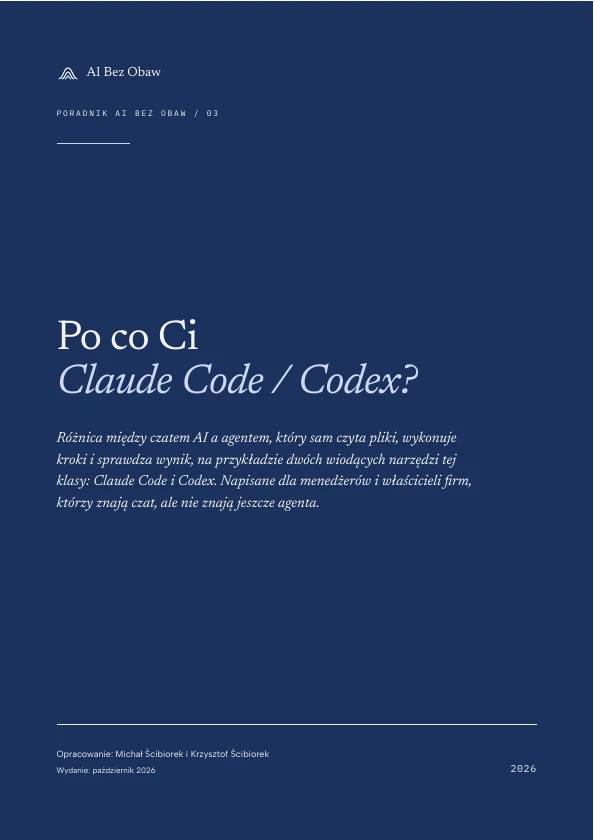 Po co Ci Claude Code / Codex